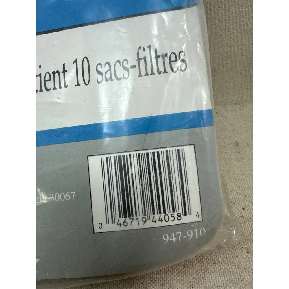 Brand New Seald 10 Bags Genuine Electrolux Upright Vacuum Filter Bags 947-910
